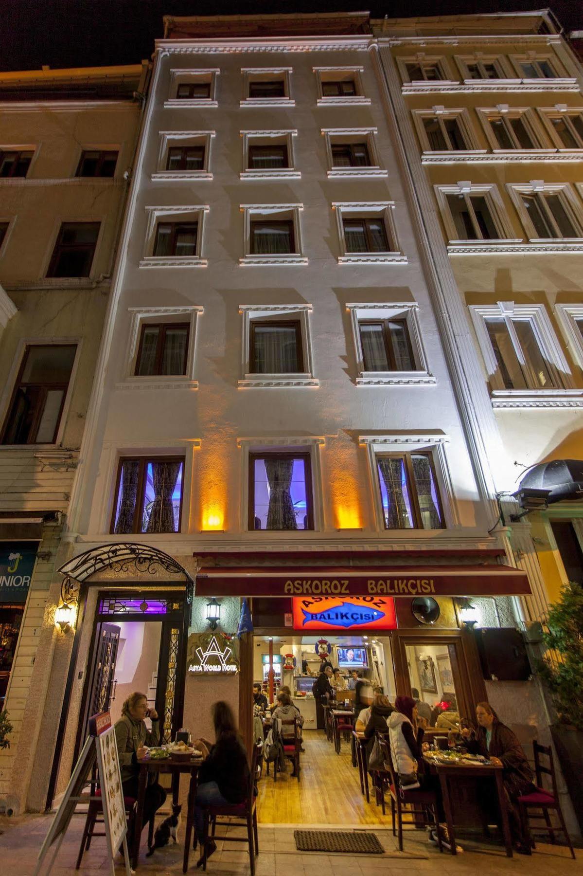 Asya World Hotel Istambul Exterior foto